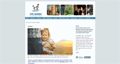 Desktop Screenshot of marshfoundation.org